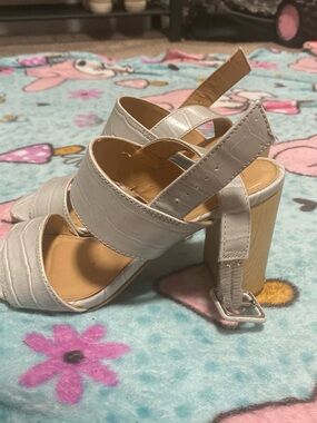 Women's Wooden Block Heel Sandals